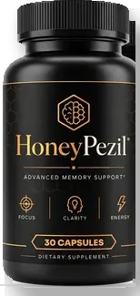 HoneyPezil single bottle as sold on the official website